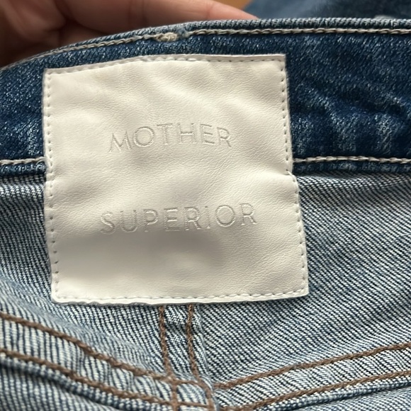 MOTHER DENIM mother superior size 24 scrapper ankle boyfriend jeans - Picture 6 of 10